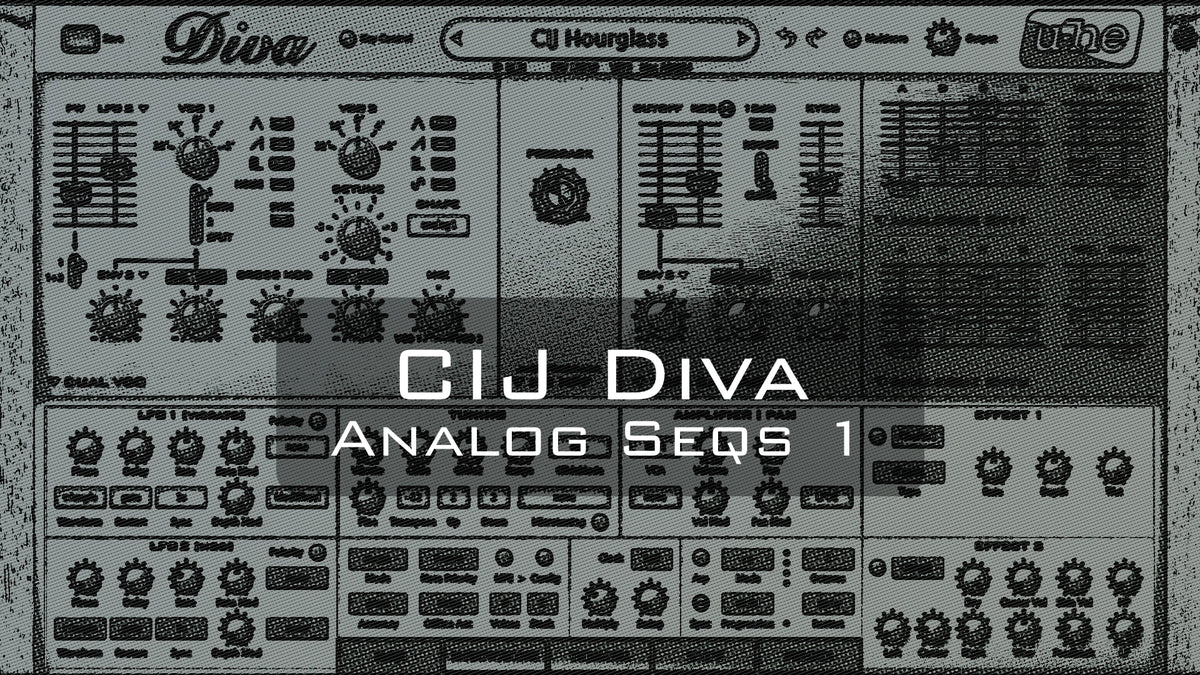 CIJ Diva Analog Sequences 1 product cover
