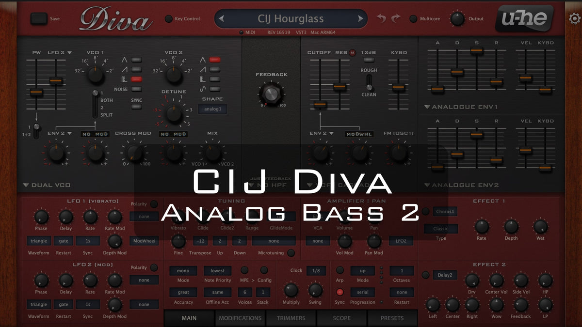CIJ Diva Analog Bass 2