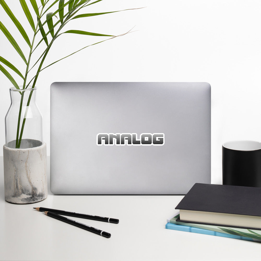 Analog Bubble-free stickers