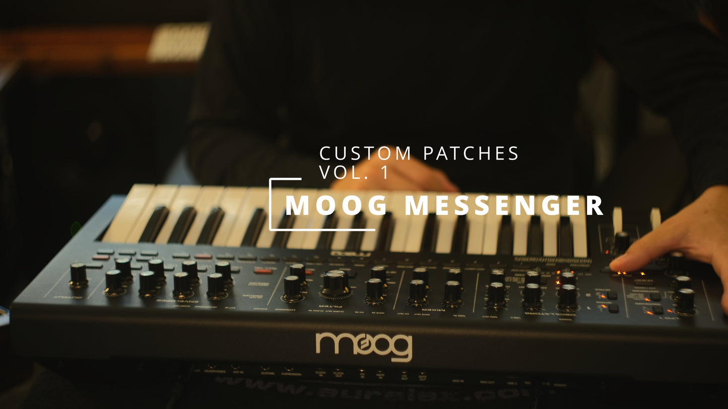 Moog Messenger Presets Pack Vol. 1 by Caught In Joy