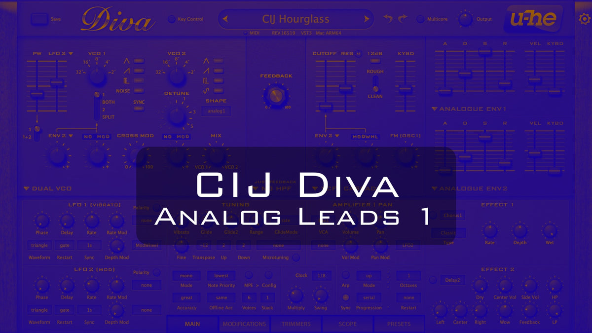 CIJ Diva Analog Leads 1 product cover