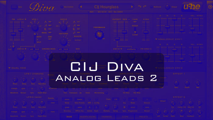 CIJ Diva Analog Leads 2 product cover