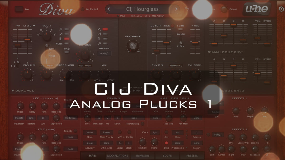CIJ Diva Analog Plucks 1 product cover