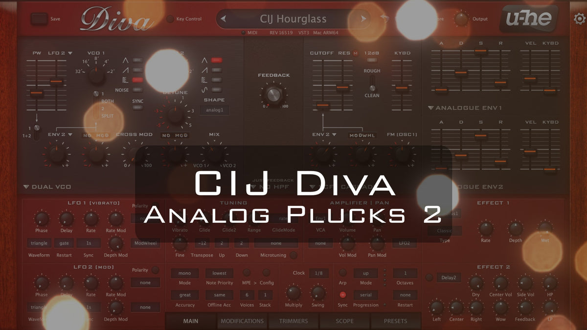 CIJ Diva Analog Plucks 2 product cover