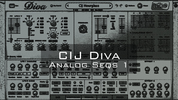 CIJ Diva Analog Sequences 1 product cover