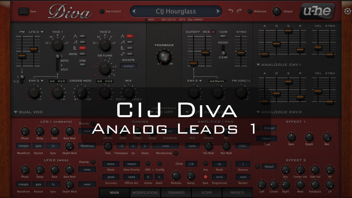 CIJ Diva Analog Leads 1