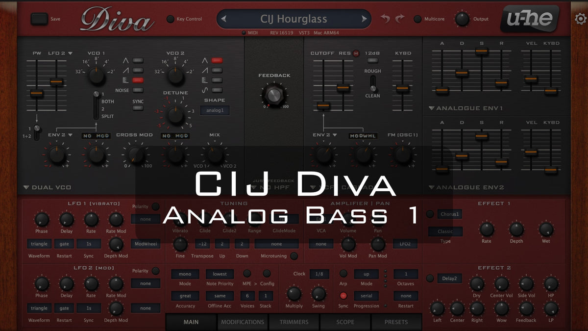 CIJ Diva Analog Bass 1
