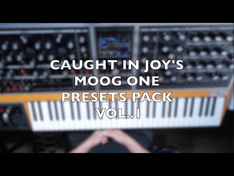 CIJ Moog One Presets Pack Vol. 1